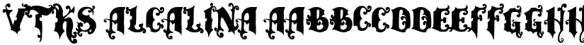 vtks alcalina font