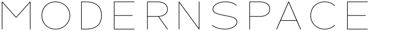 MODERNSPACE Regular font
