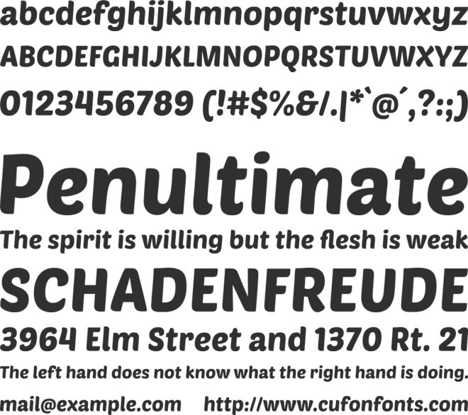 Poetsen One font preview