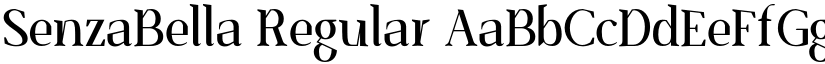 SenzaBella Regular font