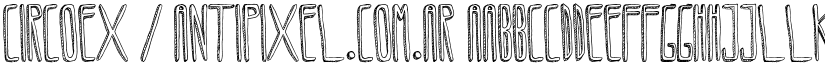 Circoex / ANTIPIXEL.com.ar font