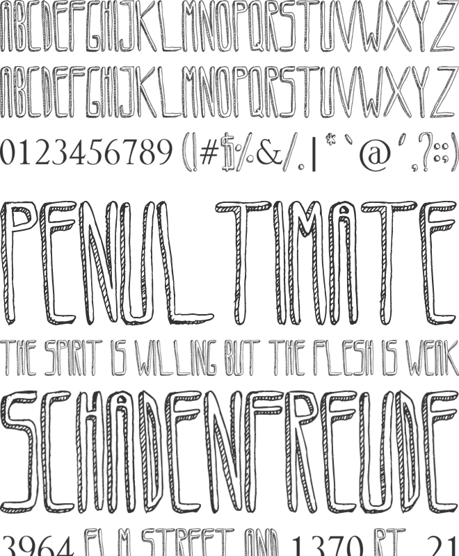 Circoex font preview