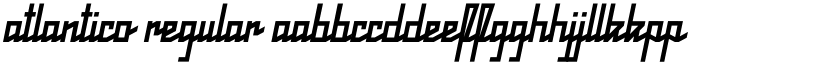 Atlantico Regular font
