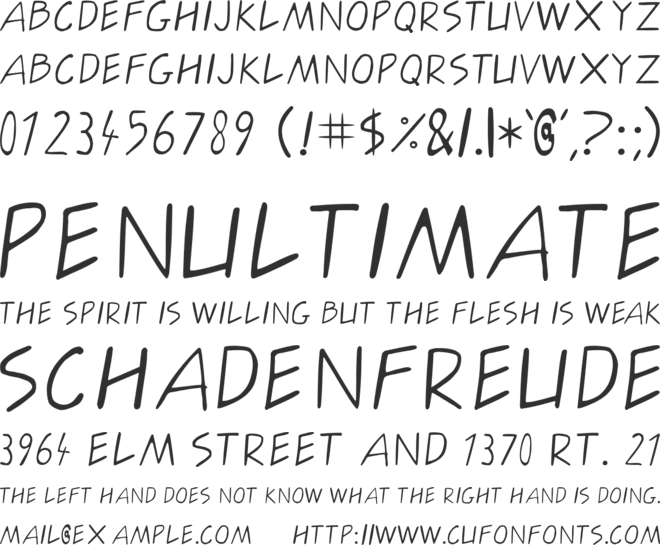 letterng font preview