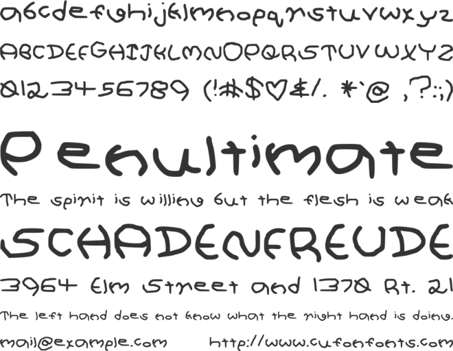 sloppy-joetsu font preview