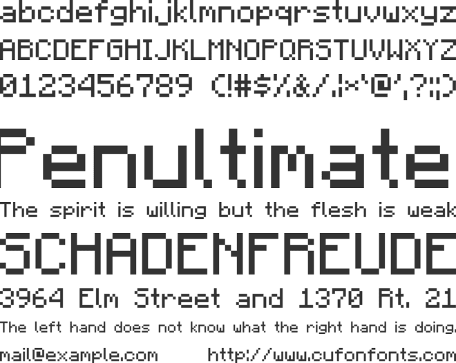 Minecraftia Font Download