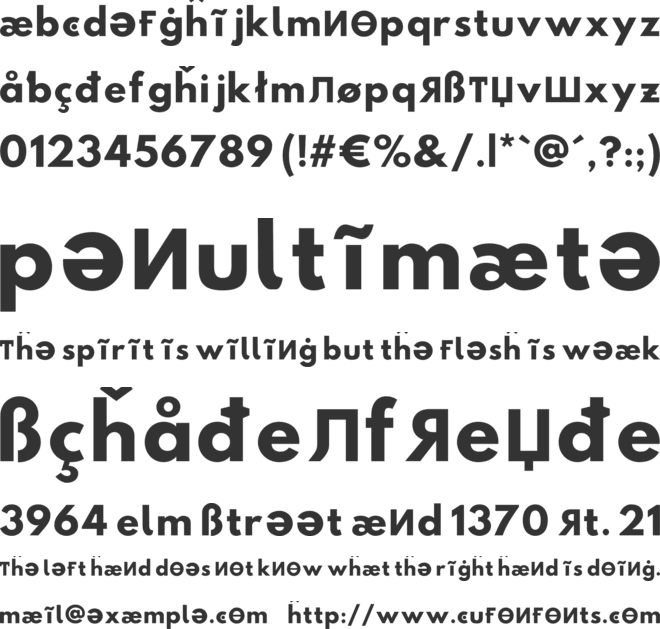 Hussar Paneuropjskich font preview