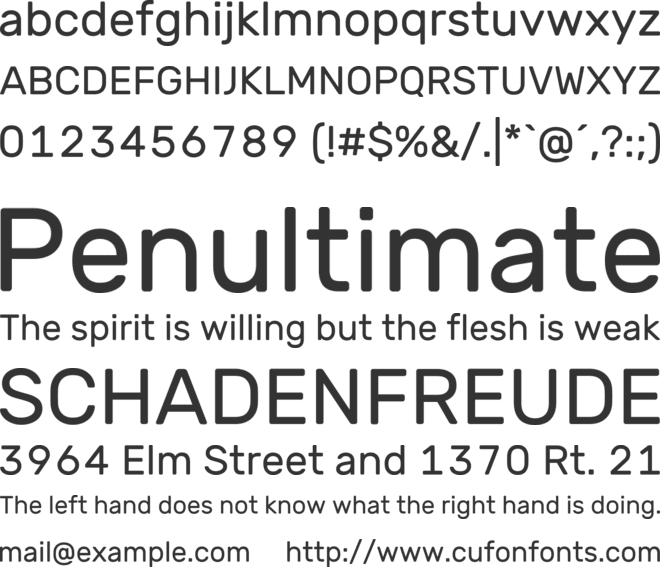Hezaedrus font preview