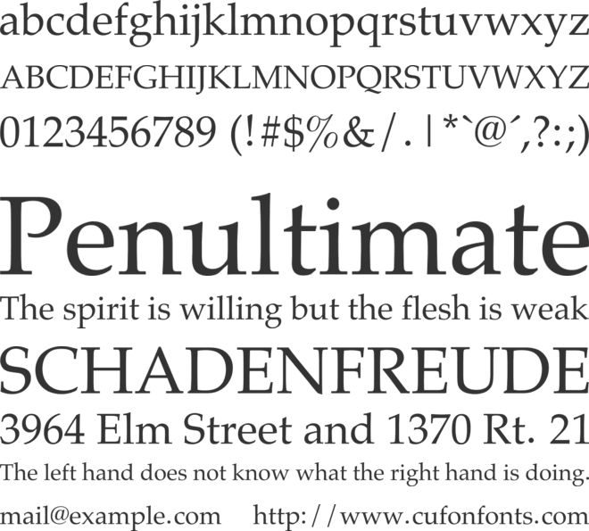 XB Kayhan font preview