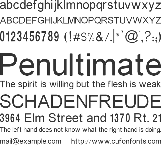 LaylaKoufi font preview