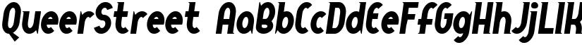 QueerStreet font