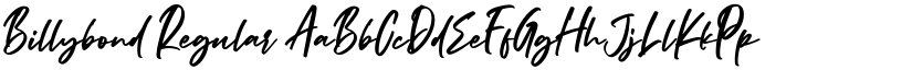 Billybond font download