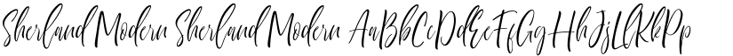 Sherland Modern Sherland Modern font