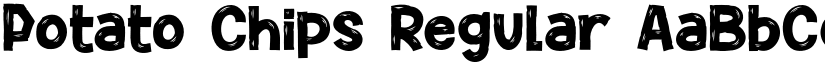 Potato Chips Regular font