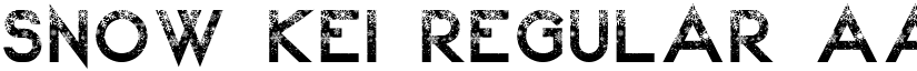Snow Kei Regular font