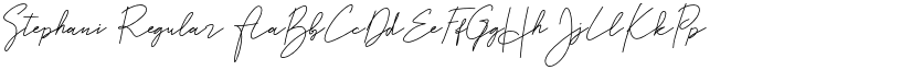 Stephani Regular font