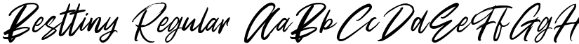 Besttiny Regular font