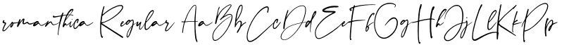 romanthica font download