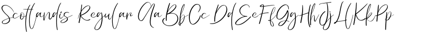 Scotlandis Regular font