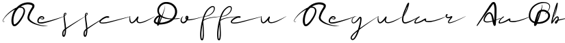 ResscuDoffcu font download