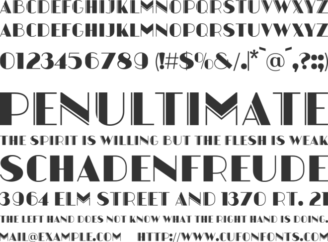 Marcopolo font preview