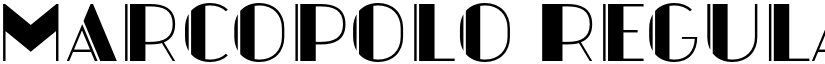 Marcopolo Regular font