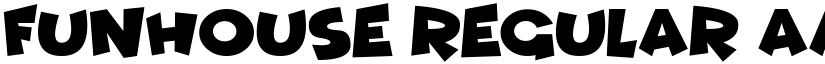 Funhouse Regular font
