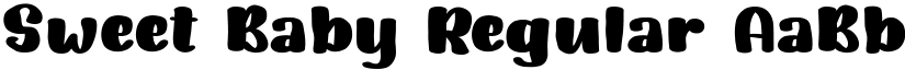 Sweet Baby Regular font