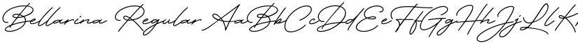 Bellarina Regular font