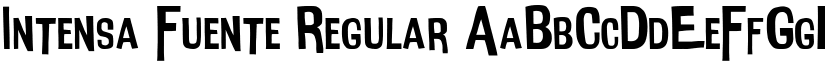 Intensa Fuente font download