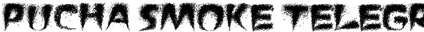 PUCHA SMOKE TELEGRAPH3 font download