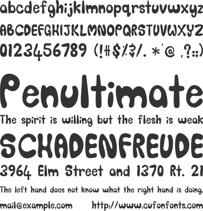 SORRY_SORRY font preview