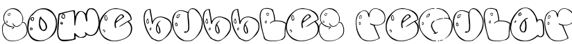 Some bubbles font download