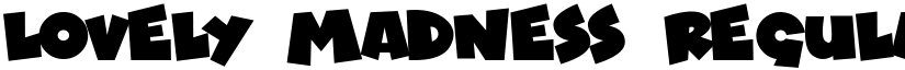 Lovely Madness Regular font