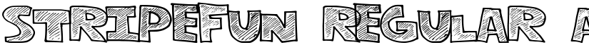 StripeFun Regular font