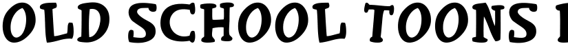 Old School Toons Regular font