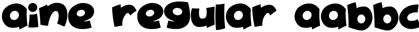 Aine Regular font
