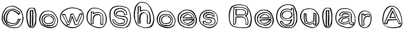 ClownShoes Regular font