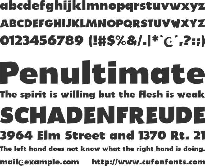 Walibi0615 font preview