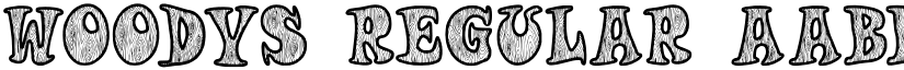 Woodys Regular font