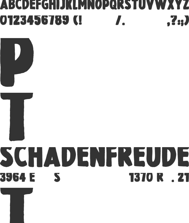 Presque Normal font preview