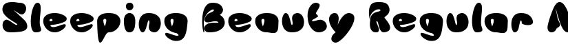 Sleeping Beauty Regular font