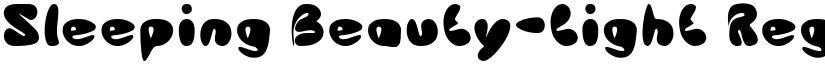 Sleeping Beauty-Light Regular font