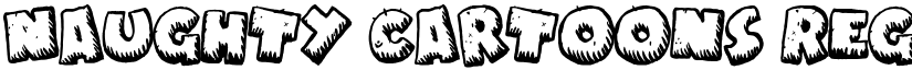 Naughty Cartoons Regular font