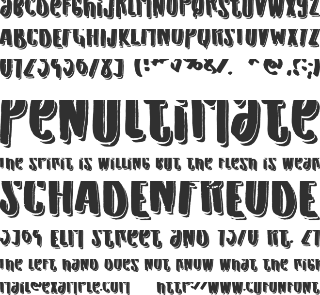 Originals is Out font preview