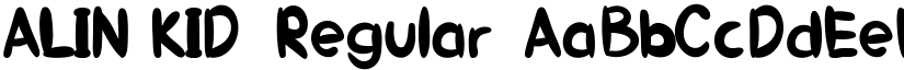 ALIN_KID Regular font