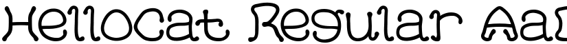 HelloCat Regular font