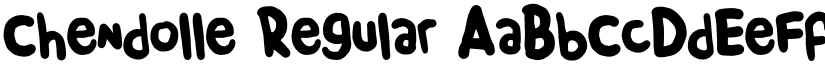Chendolle Regular font