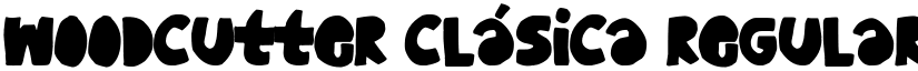 Woodcutter Clásica Regular font