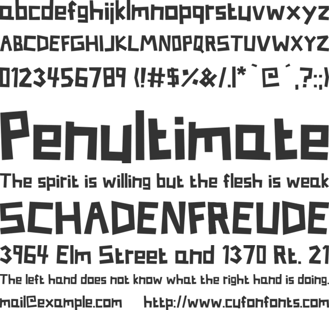 Somerset Barnyard font preview